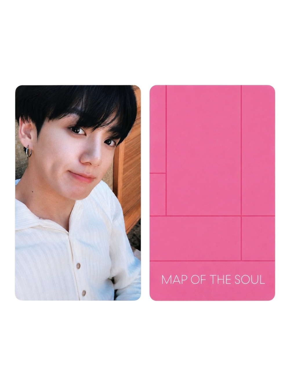 BTS PERSONA JUNGKOOK PHOTOCARD MAP OF THE SOUL, VER. 3 - BRAND NEW